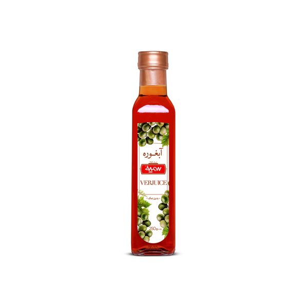 آبغوره شیشه 250 گرمی سمیه