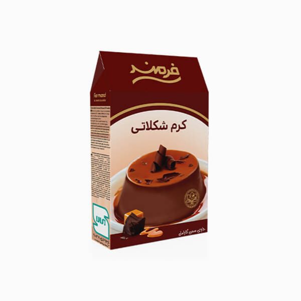 دسر کرم شکلاتي فرمند