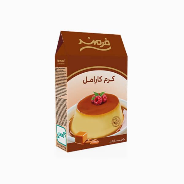 دسر کرم کارامل فرمند