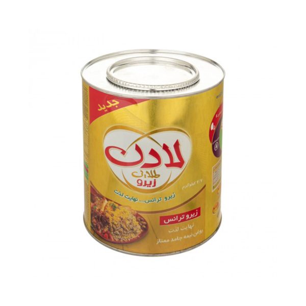 روغن طلايي نيمه جامد ممتاز حاوي ذرت 2.7 کيلويي لادن