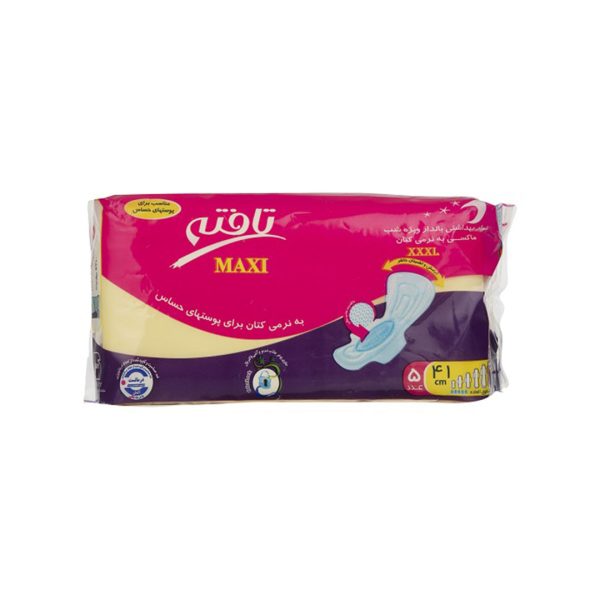 نواربهداشتی بالدار ماکسی 5 عددی تافته