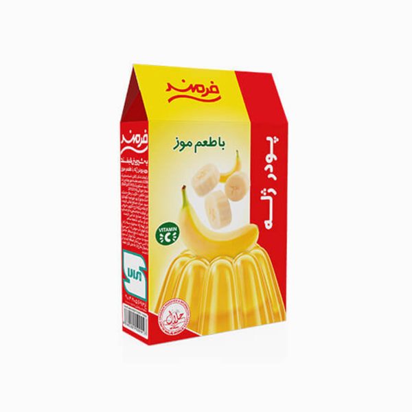 پودر ژله موز فرمند