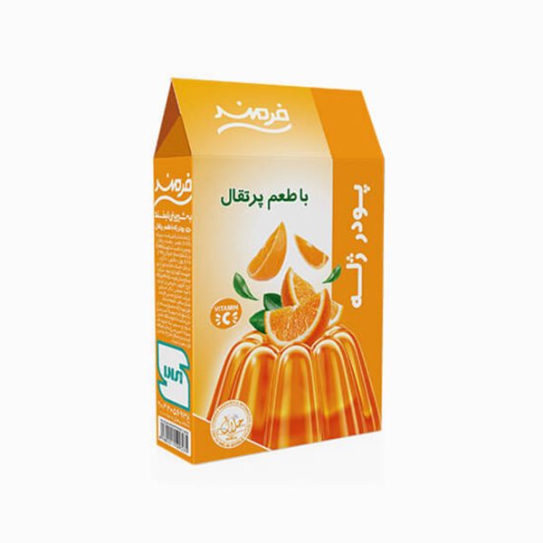 پودر ژله پرتقال فرمند