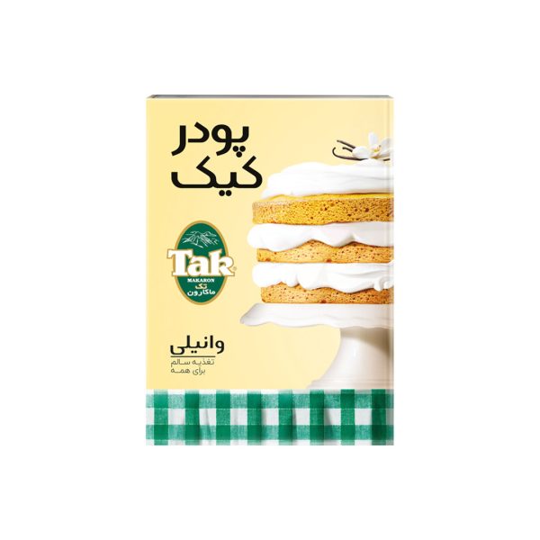پودر کیک وانیلی تک ماکارون