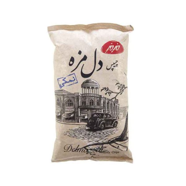 چیپس دل مزه نمکی الگانس مزمز