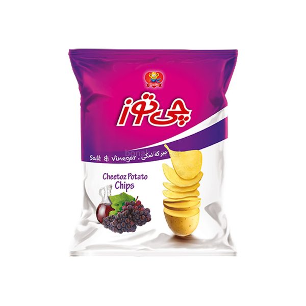چیپس سرکه نمکی متوسط چی توز