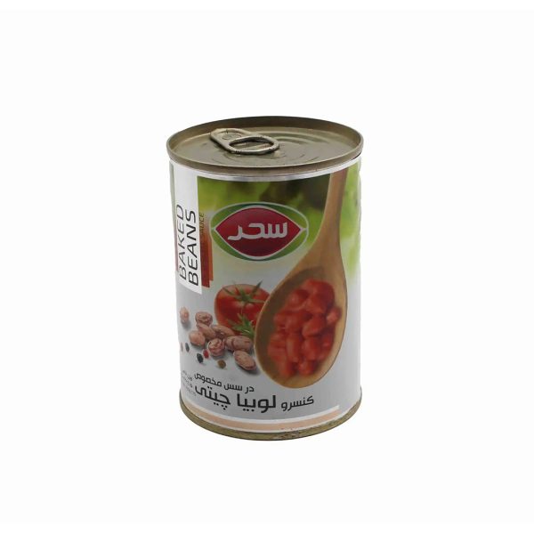 کنسرو لوبیا چیتی قوطی ایزی اپن 420 گرمی سحر